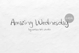 Amazing Wednesday: A Font That Elevates Branding