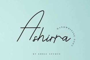 Ashirra: A Script Font That Breathes Life Into Your Creations