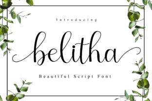 Belitha: A Modern Script Font for Eye-Catching Campaigns