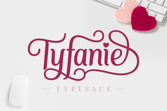 Bring Your Craft to Life with Tyfanie Script Font