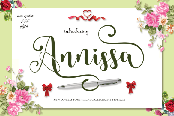 Bring Your Creations to Life with the Annissa Font
