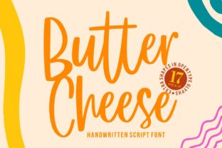 Butter Cheese: A Playful Script for Editorial Design