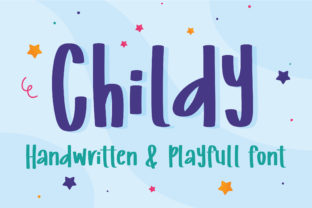 Childy: A Handwritten Font for Editorial Design