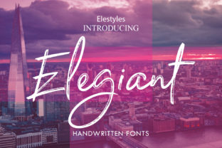 Elegiant: A Script Font with Real Design Soul
