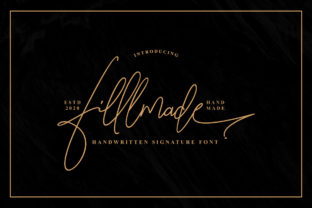 Fillmade: A Script Font That Adds Elegance to Every Project