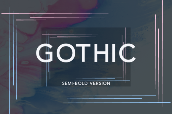 Gothic Semi-Bold: A Versatile Sans Serif for Modern Branding