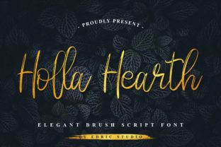 Holla Hearth Font for Impactful Campaign Design