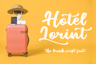 Hotel Lorint: A Script Font for Web Design and Brand Identity
