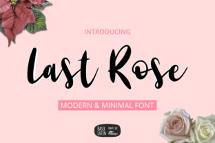 Last Rose: A Versatile Script Font for Modern Web Design