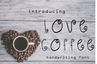 Love Coffee Font for Web Design Projects
