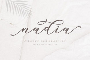 Nadia Script Font Review for Real Projects