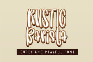 Rustic Barista: A Font That Elevates Your Brand