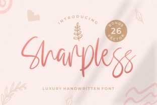 Sharpless: A Script Font That Elevates Editorial Design