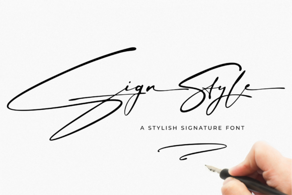 Sign Style: A Font That Speaks with Character