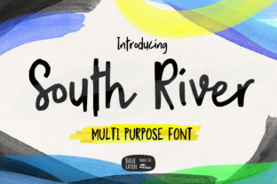 South River: A Playful Handwritten Font for Branding and Creativity