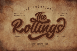 The Rollings: A Script Font That Elevates Digital Branding